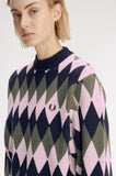Fred Perry Diamond Jacquard Jumper