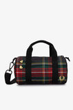 Fred Perry Amy Mini Tartan Barrel Bag