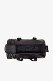 Classic Black Tonal Barrel Bag