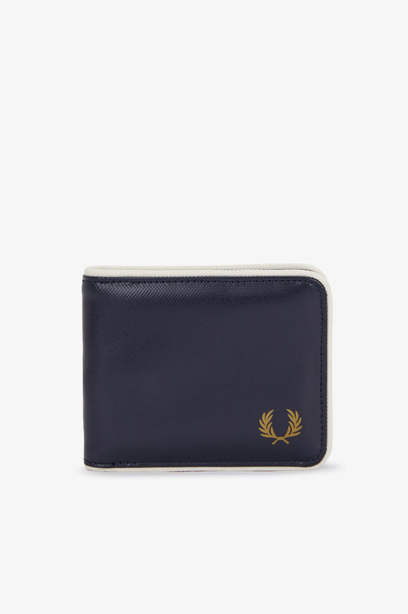 Fred Perry Laurel Wreath Billfold Wallet Navy