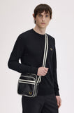 Fred Perry Classic Side Bag Black / Ecru