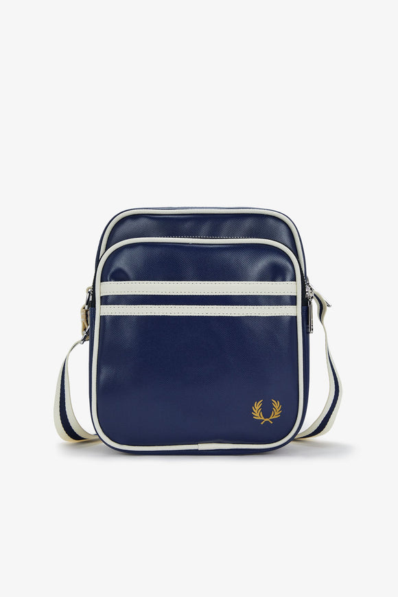 Fred Perry Classic Side Bag Carbon Blue / Ecru