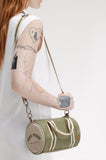Fred Perry Classic Mini Barrel Bag Olive Mint