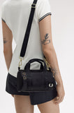 Fred Perry Amy Winehouse Satin Mini Barrel Bag