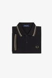 Fred Perry Polo Black // Oatmeal // Laurel Wreath Green