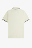 Fred Perry Polo Ecru / Apple / Mod Blue