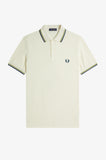 Fred Perry Polo Ecru / Apple / Mod Blue