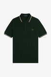 Fred Perry Polo Grassroots / Ecru / Brown