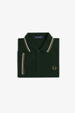 Fred Perry Polo Grassroots / Ecru / Brown