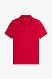 Fred Perry Polo English Rose Red / Black