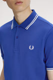 Fred Perry Polo Blue / White