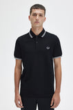 Fred Perry Polo Black / Ecru / Limestone