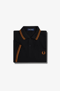 Fred Perry Polo Black / Nut Flake / Nut Flake