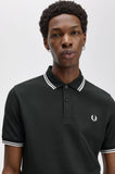 Fred Perry Polo NightGreen / Snow White