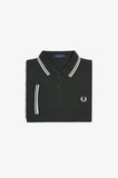 Fred Perry Polo NightGreen / Snow White