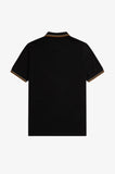 Fred Perry Polo Black / Warm Stone / Shaded Stone