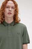 Fred Perry Polo Laurel Wreath Green / Night Green / Night Green