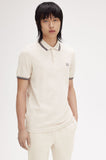 Fred Perry Polo Porridge Marl / Anchor Gray