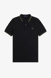 Fred Perry Polo Black / Laurel Wreath Green / Laurel Wreath Green