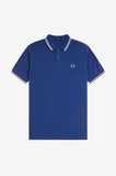 Fred Perry Polo Shaded Cobalt / Snow White / Light Smoke