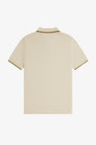Fred Perry Polo Oatmeal / Champion's Gold / Shaded Stone