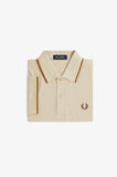 Fred Perry Polo Oatmeal / Champion's Gold / Shaded Stone