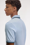 Fred Perry Polo Light Smoke / Petrol Blue / Navy