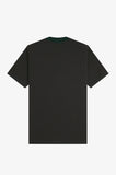 Fred Perry Fine Stripe Heavyweight T-Shirt Grassroots