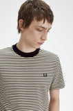 Fred Perry Fine Stripe Heavyweight T-Shirt