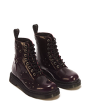 1460 Pascal Whimsigoth Arcadia Leather & Velvet Lace Up Boots