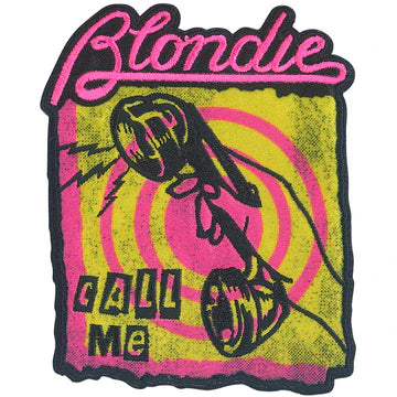 Blondie Call Me Patch