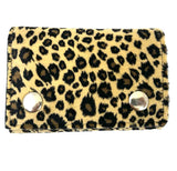 Fuzzy Animal Print Chain Wallet (Various Prints/Colors!)