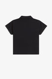 Fred Perry Amy Winehouse Embroidered Detail Polo Shirt