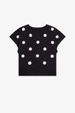 Fred Perry Amy Winehouse Flocked Polka Dot Top