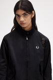 Fred Perry Amy Winehouse Satin Zip Jacket