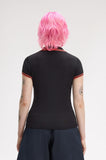 Fred Perry Amy Winehouse Pocket Detail Knitted Shirt