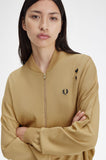 Fred Perry Amy Winehouse Metallic Knitted Bomber Jacket