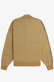 Fred Perry Amy Winehouse Metallic Knitted Bomber Jacket