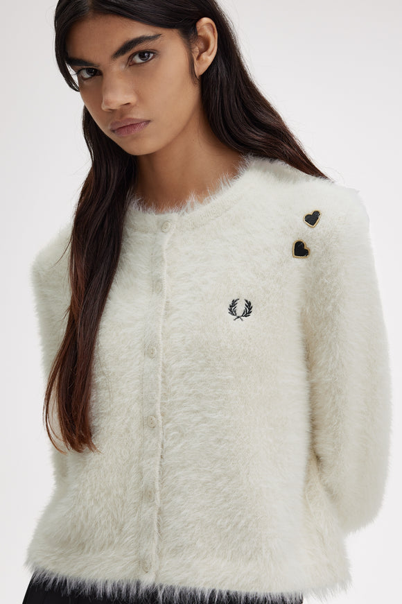 Fred Perry Amy Winehouse Fuzzy Cardigan