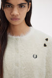 Fred Perry Amy Winehouse Fuzzy Cardigan