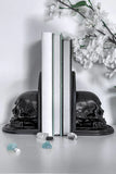 Skull Book Ends