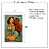 Tattoo Devil Art Print