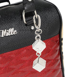 Red Sparkle & Leopard Atomic Tote Medium (Copy)