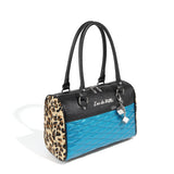 Blue Sparkle Atomic Tote Medium