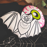 Batty Pillow White/Black