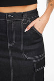 Utility Split Skirt