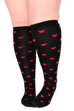 Be My Valentine Over Knee Socks