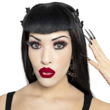 Bat Mini Claw Clip Set Black