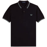 Fred Perry Polo Navy / Silver Blue