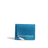 Blue Sparkle Mini Getaway Wallet